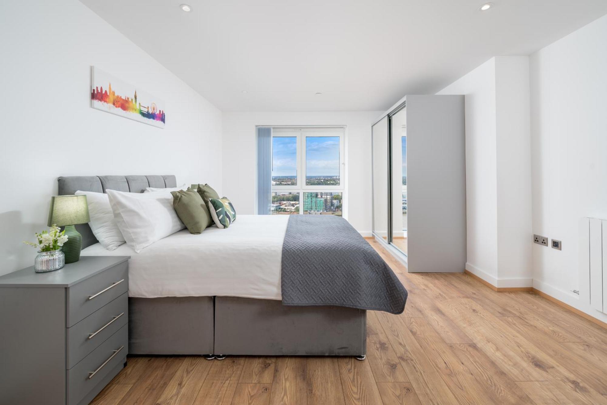Skyvillion - London River Thames Top Floor Apartments By Woolwich Ferry, Mins To London Excel, O2 Arena , London City Airport With Parking Eksteriør billede