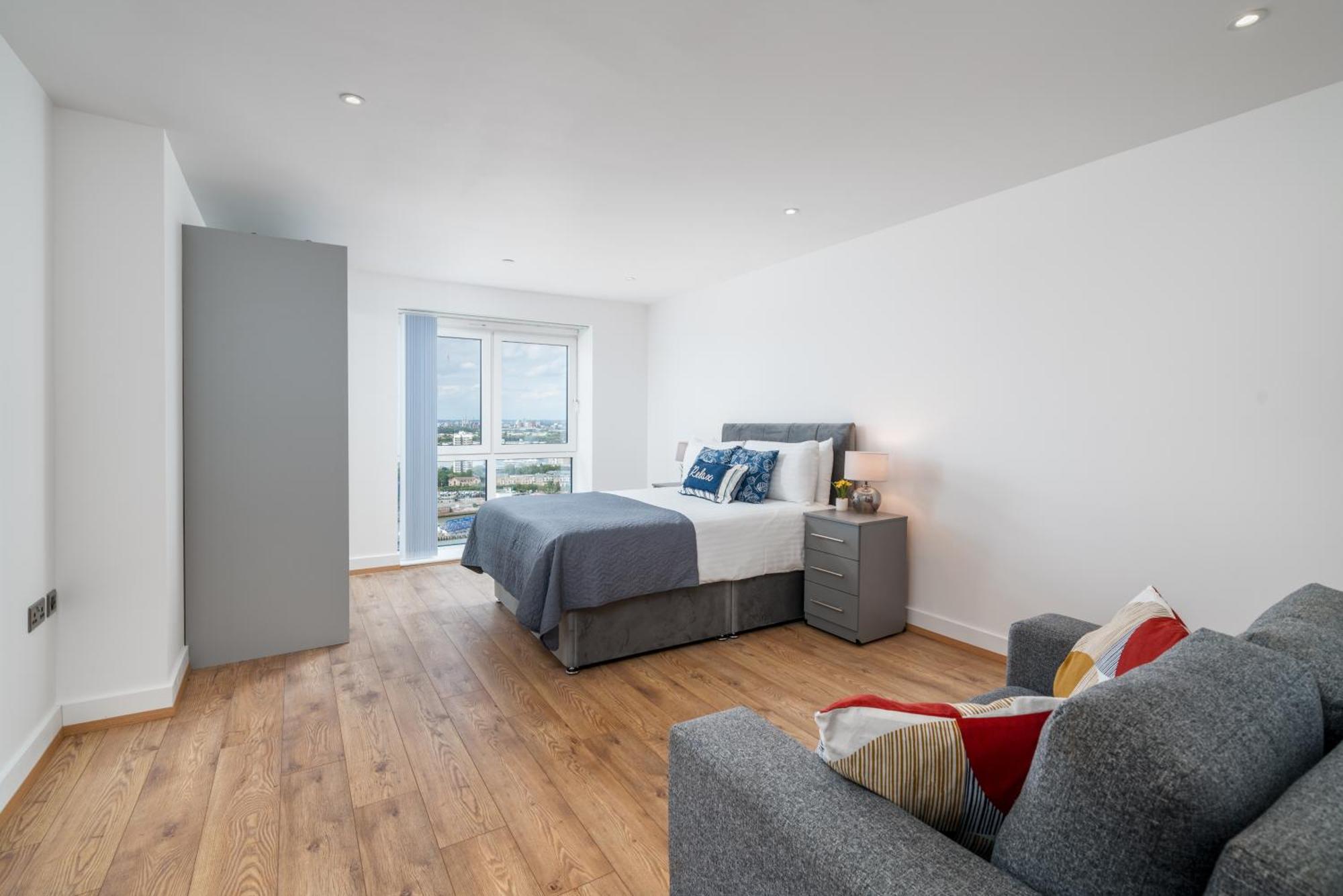 Skyvillion - London River Thames Top Floor Apartments By Woolwich Ferry, Mins To London Excel, O2 Arena , London City Airport With Parking Eksteriør billede