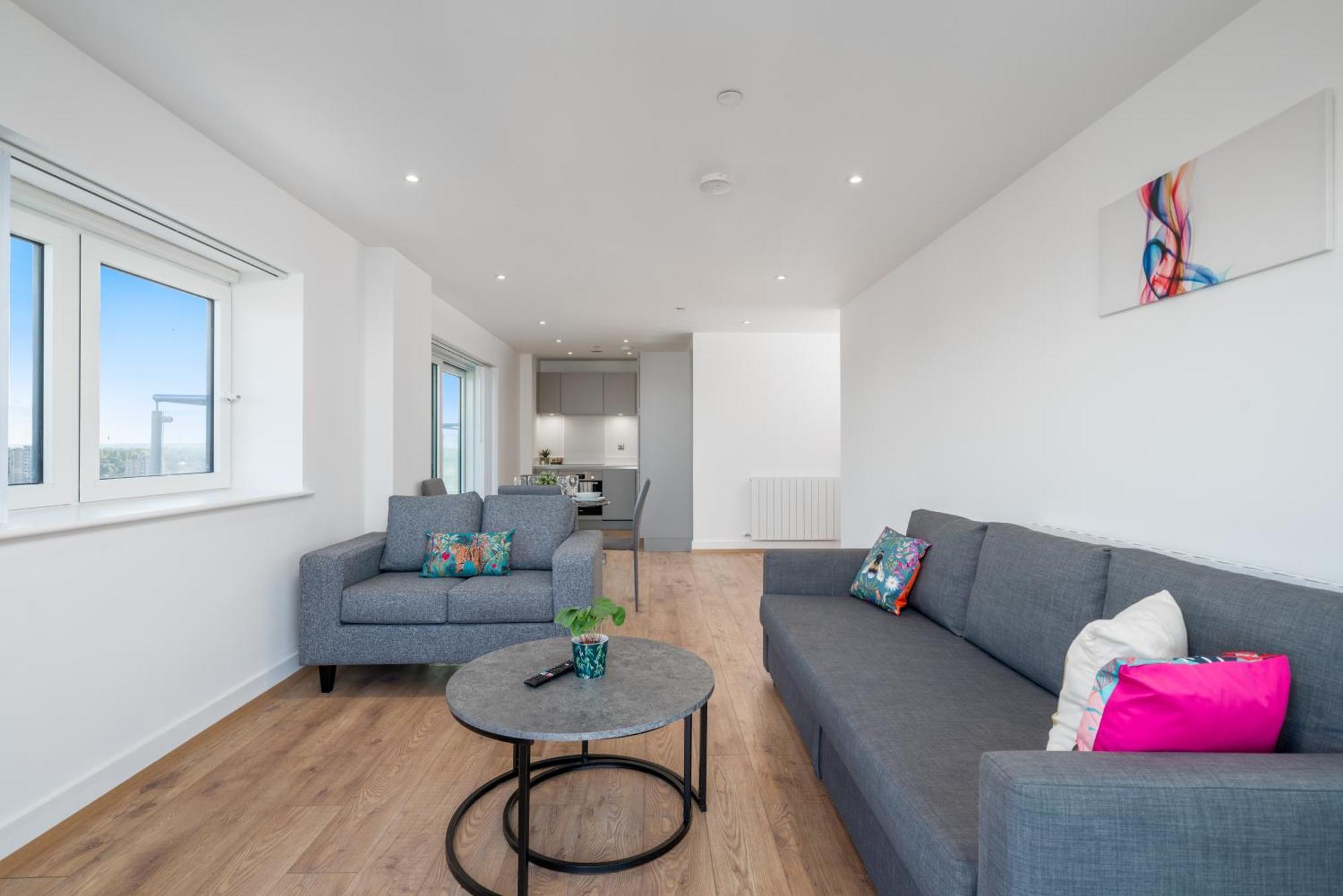 Skyvillion - London River Thames Top Floor Apartments By Woolwich Ferry, Mins To London Excel, O2 Arena , London City Airport With Parking Eksteriør billede